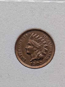 1903 Indian  Head Cent, Full Liberty