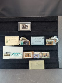 Lot Of Vintage Duck Stamps. Some Federal, Vermont, & Others.