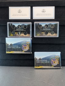2004 & 2005 Westward Journey Nickel Sets.