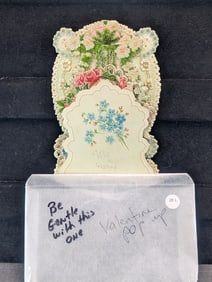 Vintage Valentine Pop Up Card
