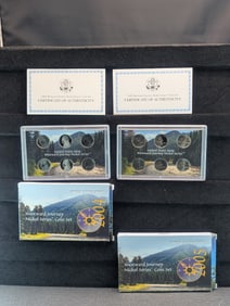 2004 & 2005 Westward Journey Nickel Sets.