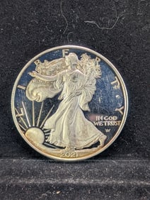 2021-W Proof American Silver Eagle