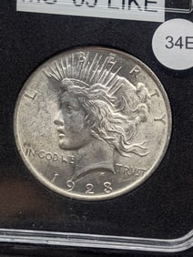 1923 Peace, MS-65 Like