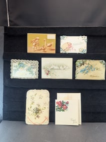 Seven Various Vintage Greeting Cards