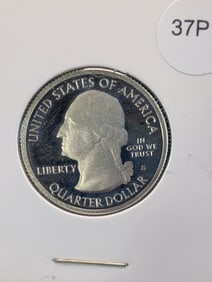 2013-S 90% Silver Proof ATB Quarter Fort McHenry National Monument (MD)