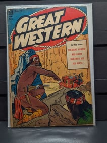 #9 (A-1 #105) Magazine Enterprises Great Western, April/June 1954