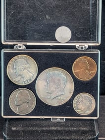 1964 Coin Set Includes Silver Half, Quarter and Dime
