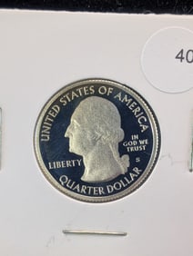 2010-S 90% Silver Proof ATB Quarter Grand Canyon National Park (AZ)