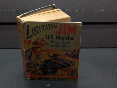 1940 Better Little Book- Lightning Jim U.S. Marshal