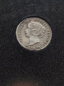 1899 Canada Silver 5 Cent