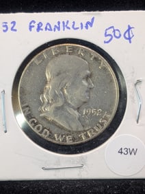 1952 Franklin Half Dollar