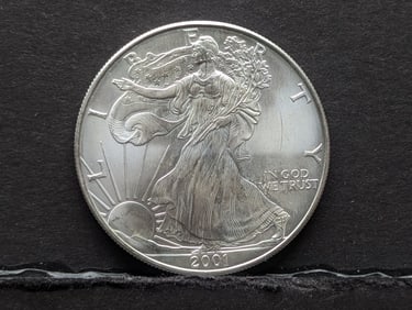 2001 American Silver Eagle