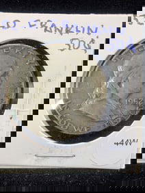 1952-D Franklin Half Dollar