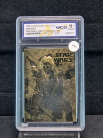 Star Wars, HAN SOLO, 23KT Gold, Sealed, Gem 10 Mint, Limited of 10,000, Darth Vader Edition!