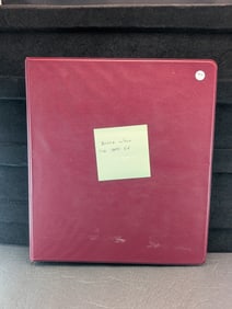 Binder With 90+ Circulated Jefferson Nickels.