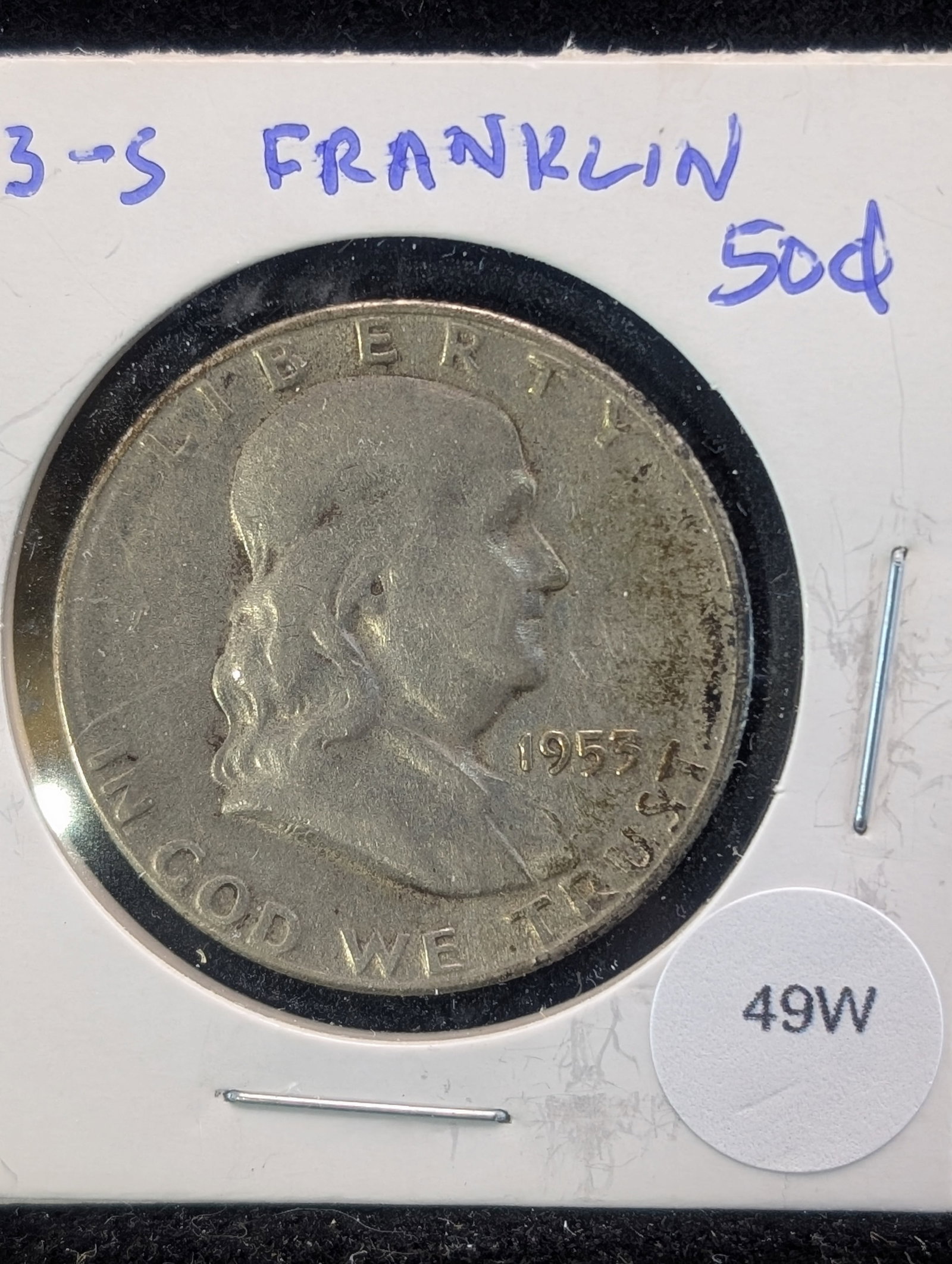 1953-S Franklin Half Dollar: 1953-S Franklin Half Dollar