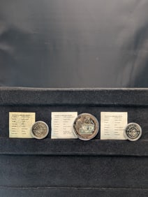 (3) Copper Nickel Commemoratives, Washington, Jackson, Pearl Harbor,
