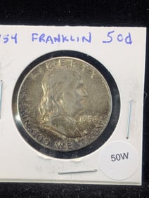 1954 Franklin Half Dollar