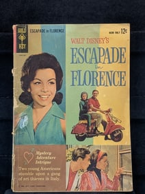 Walt Disney's "Escapade in Florence" (1962-12c, Amazing Ads, Great Condition) Comic Book