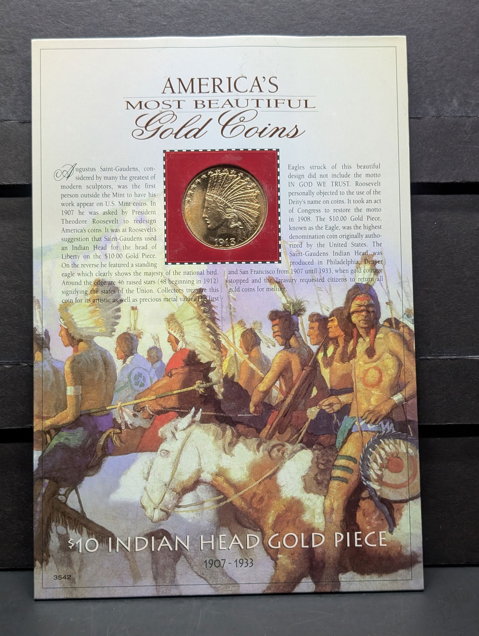 COPY 1913 Gold Ten Dollar Coin: COPY 1913 Gold Ten Dollar Coin