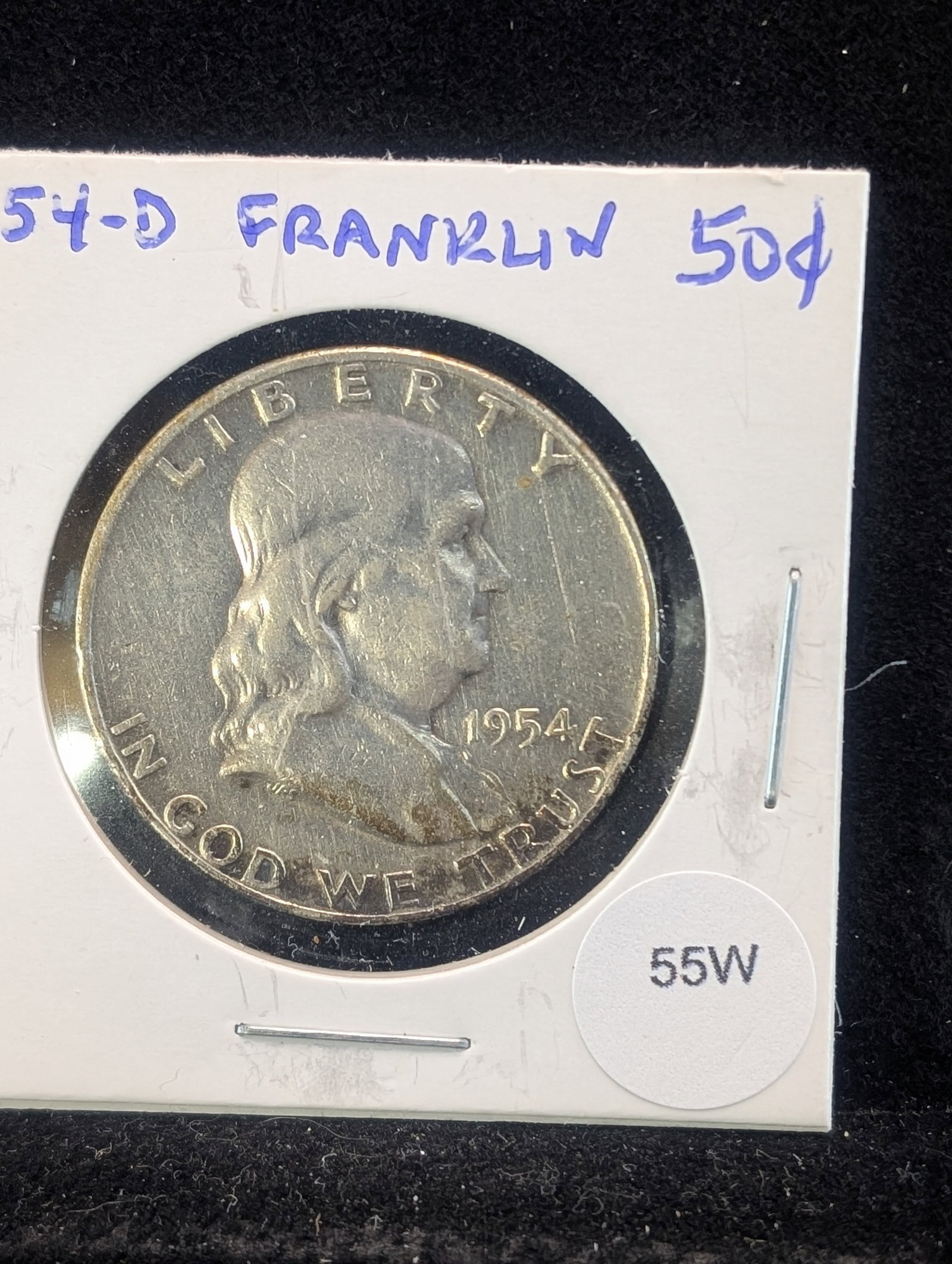 1954-D Franklin Half Dollar: 1954-D Franklin Half Dollar