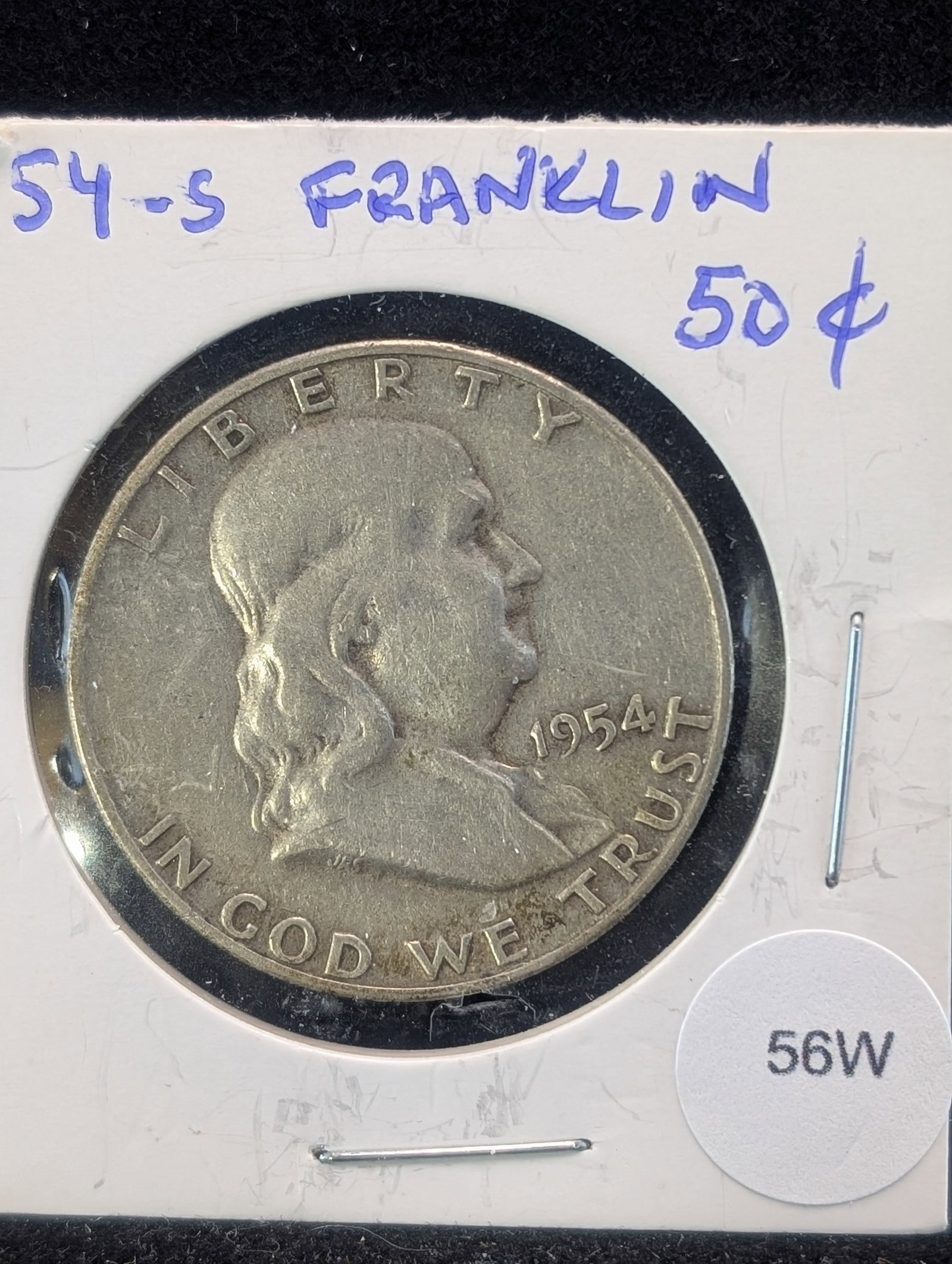 1954-S Franklin Half Dollar: 1954-S Franklin Half Dollar