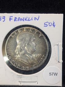 1955 Franklin Half Dollar