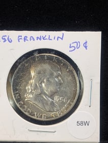 1956 Franklin Half Dollar