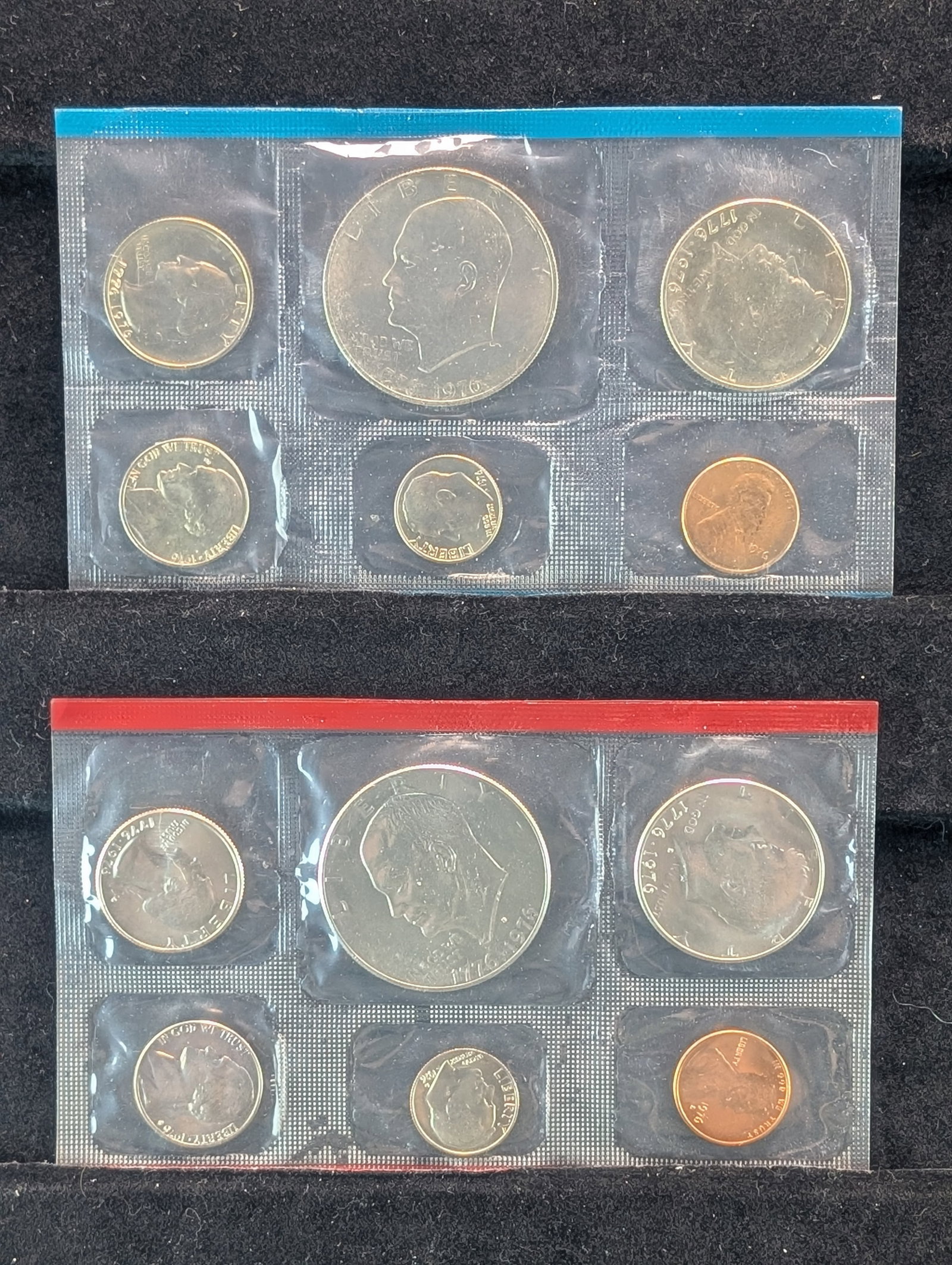 1976 P&D Unc. Set, NO BOX: 1976 P&D Unc. Set, NO BOX