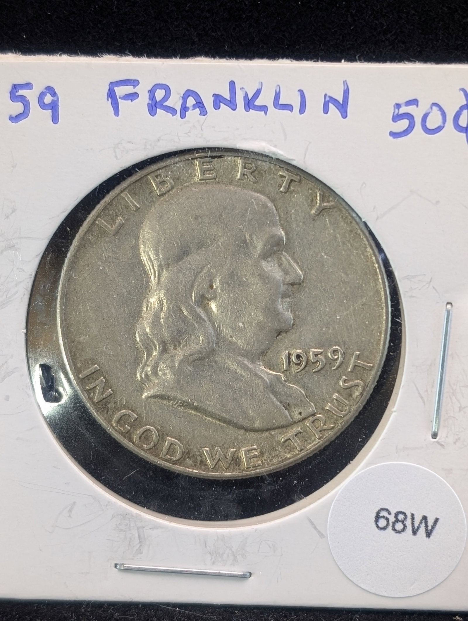 1959 Franklin Half Dollar: 1959 Franklin Half Dollar