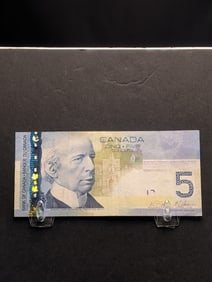 Canada $5 Dollars, Crisp (Bank of Canada)