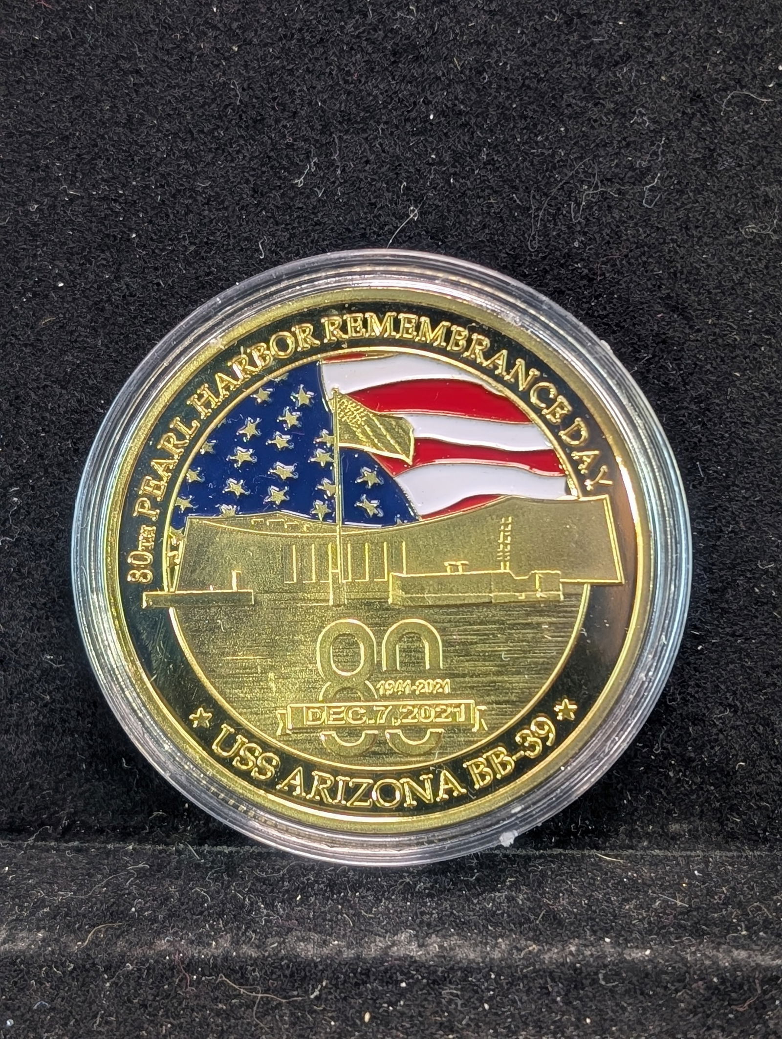 Pearl Harbor Token, New, Novelty (1 of 2)