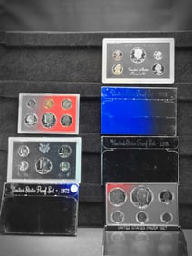 1972-S 1975-S 1981-S 1983-S United States Proof Sets With Original Gov't Packaging. 22 Coins.