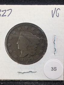 1827 Large Cent