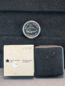 1979 Royal Canadian Mint $1 300th Anniversary Griffon 50% silver