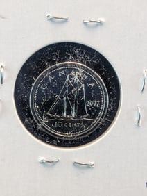 2007 Canada Dime UNC