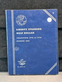 "Empty" Whitman Liberty Standing Half Dollar