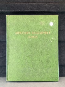 (110) Mercury and Roosevelt Silver Dimes in Mercury Roosevelt Dime Book