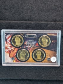 2010-S U.S. Mint Presidential One Dollar Coin Proof Set