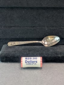 Roll of (25) 2010 James Buchanan Presidential Dollars & James Buchanan Spoon