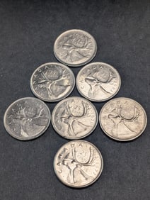 (7) Canadian Quarters