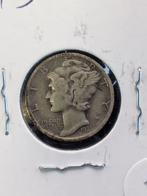 1931-S Mercury Dime