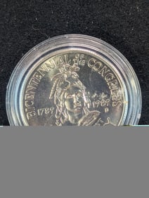 1989-D Clad Bicentennial Congress Half Dollar