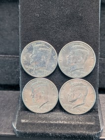 (4) 1994-P Kennedy Half Dollars