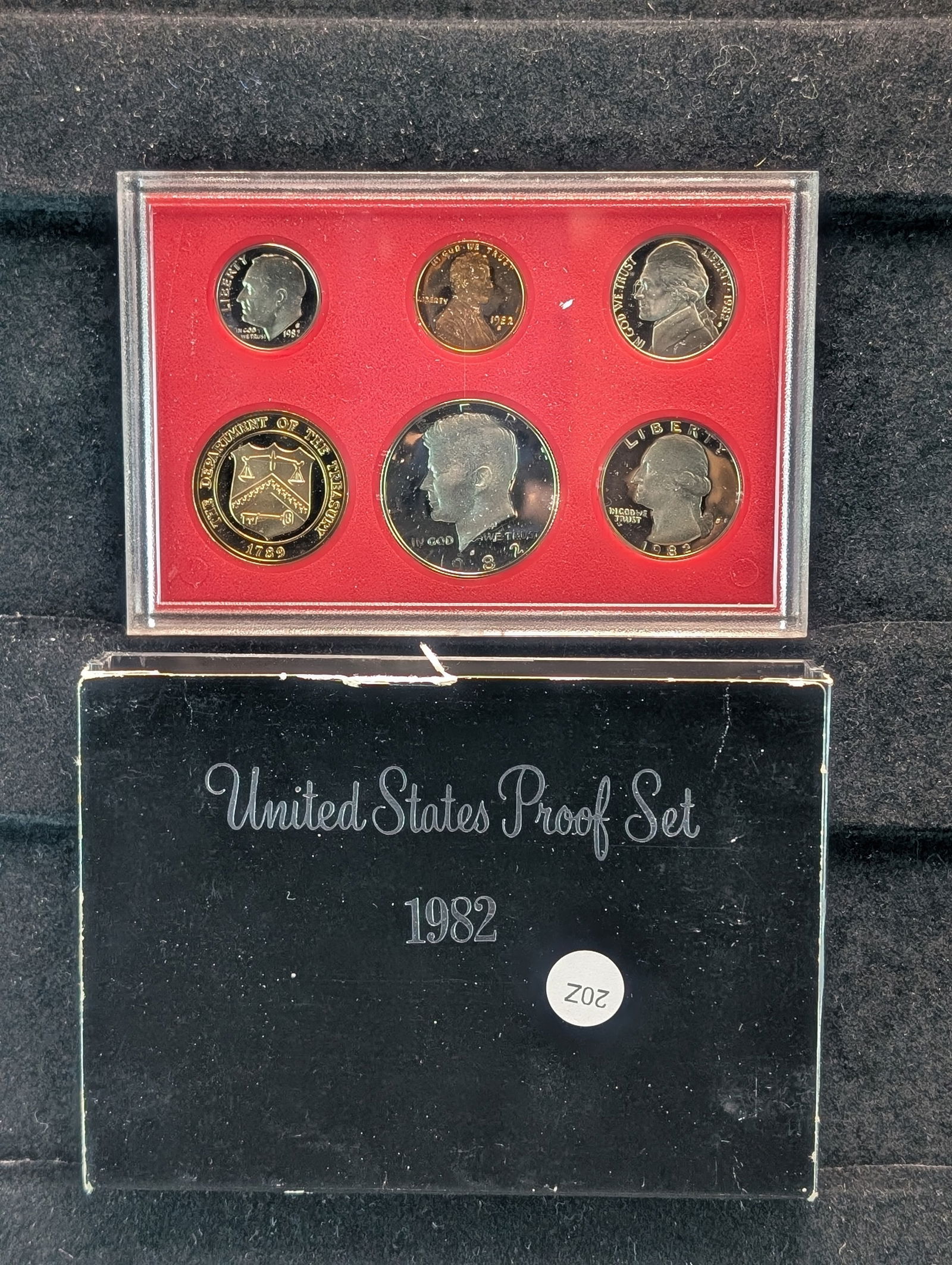 1982-S U.S. Mint Proof set (1 of 3)