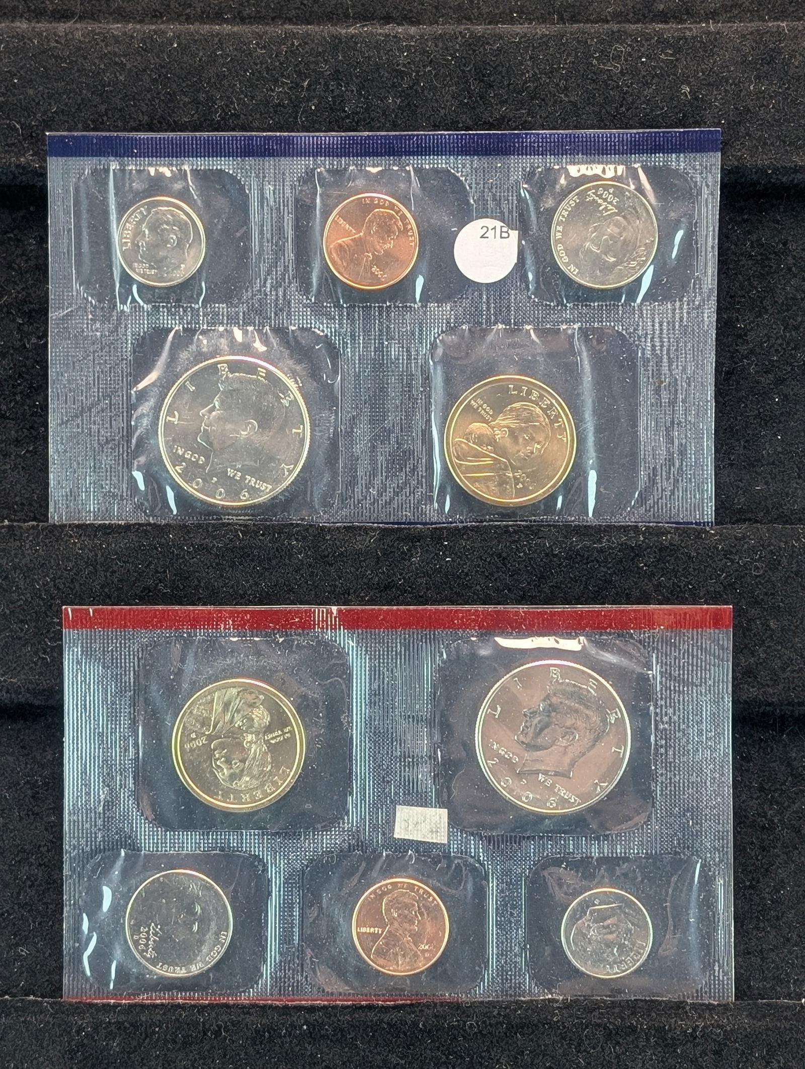 2006 US Mint Uncirculated Coin Set, P and D mint marks (1 of 2)