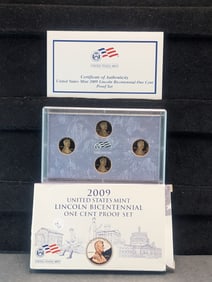 2009-S Lincoln Bicentennial One Cent "Proof" Set