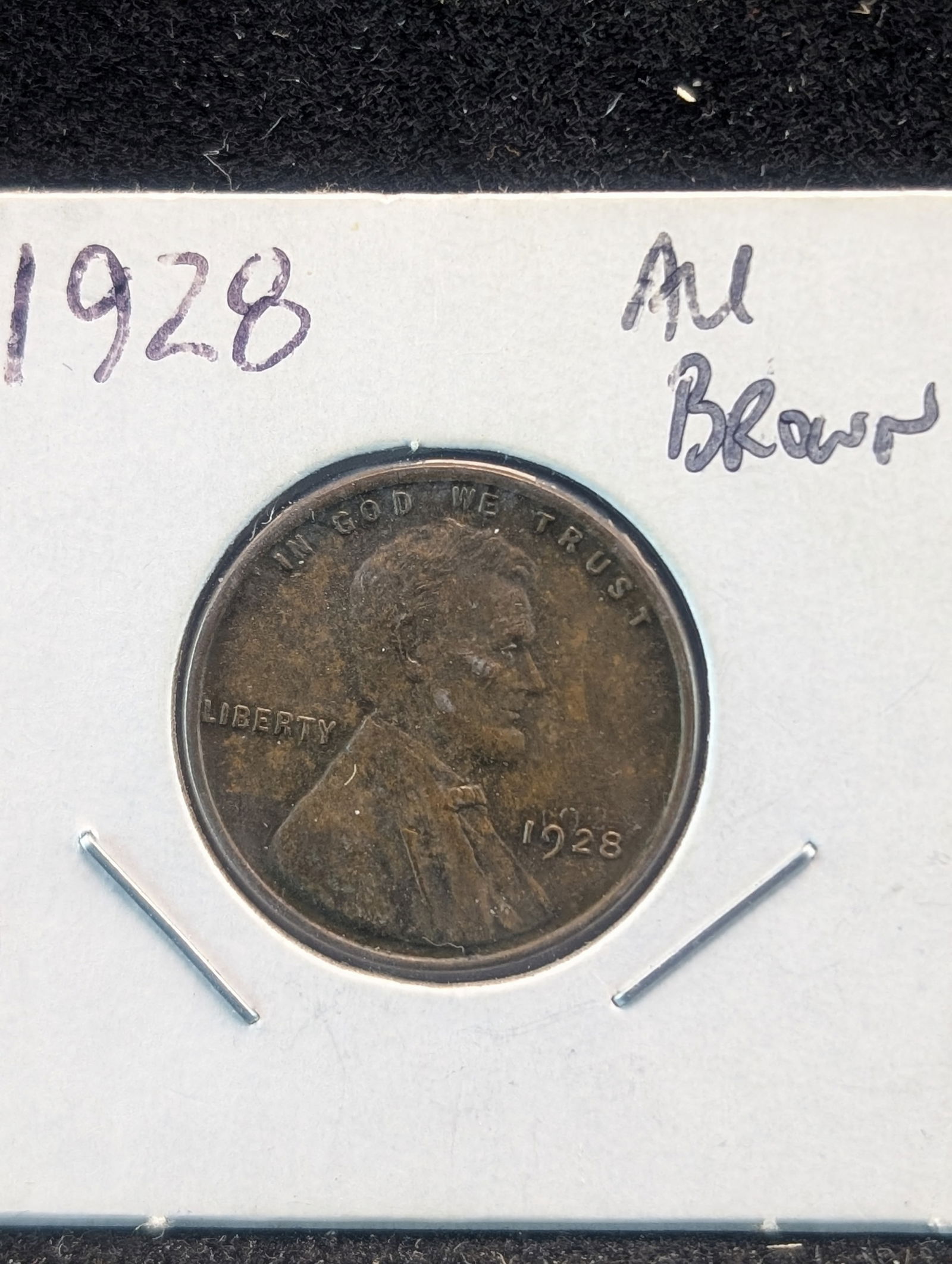 1928 Lincoln Wheat Cent (1 of 2)