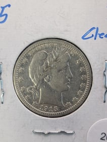 1915 Barber Quarter