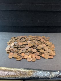 Five Pounds Lincoln Memorial & Shield Cents, Copper and Zinc - Unsearched